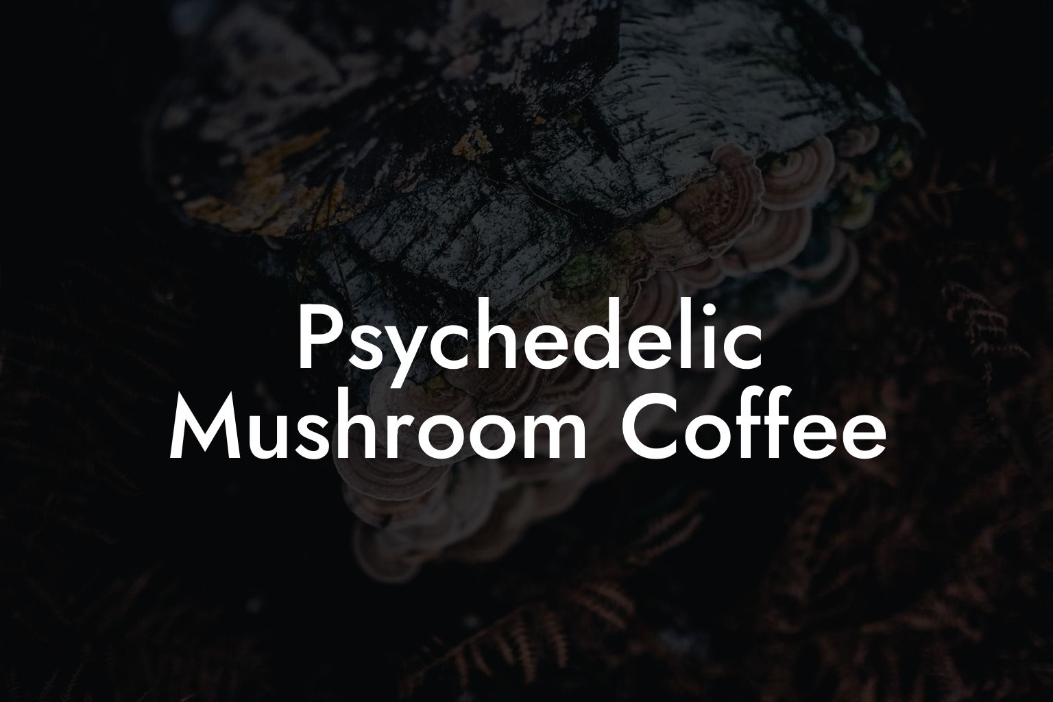 Psychedelic Mushroom Coffee