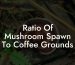Ratio Of Mushroom Spawn To Coffee Grounds