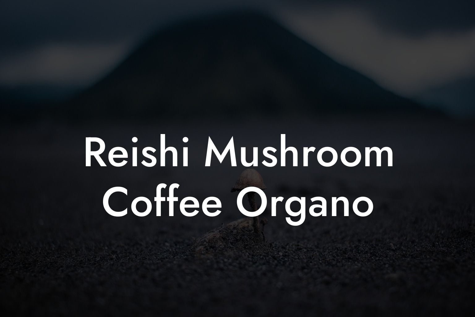 Reishi Mushroom Coffee Organo