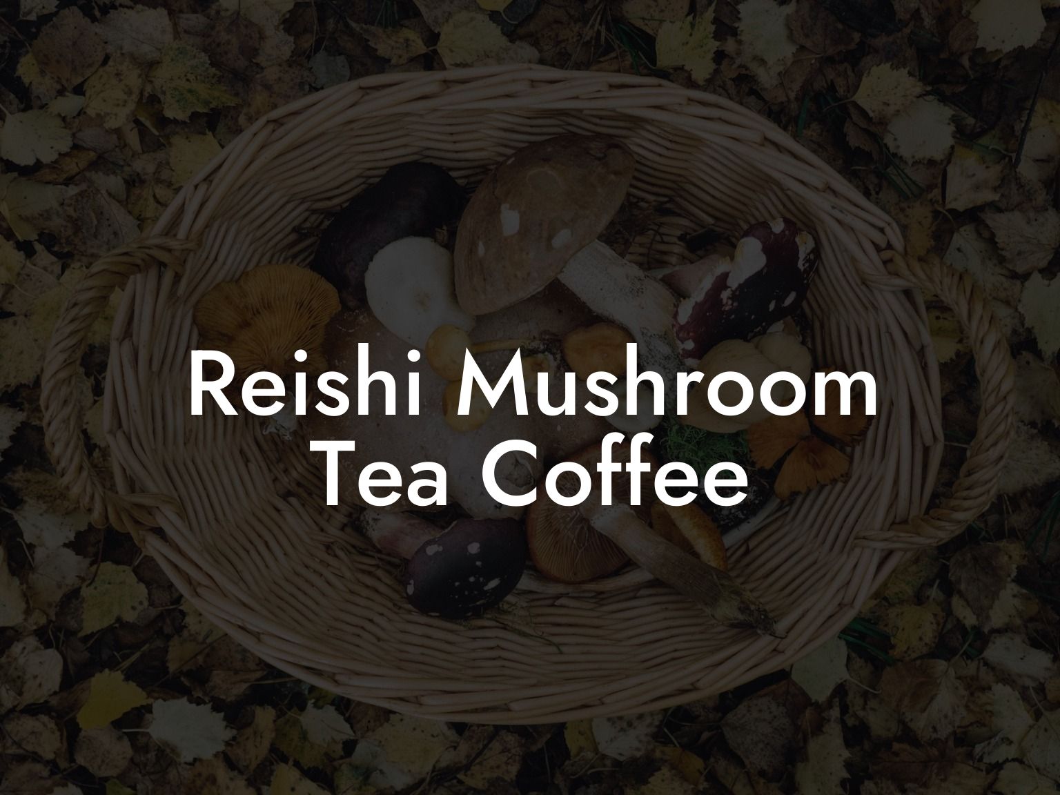 Reishi Mushroom Tea Coffee