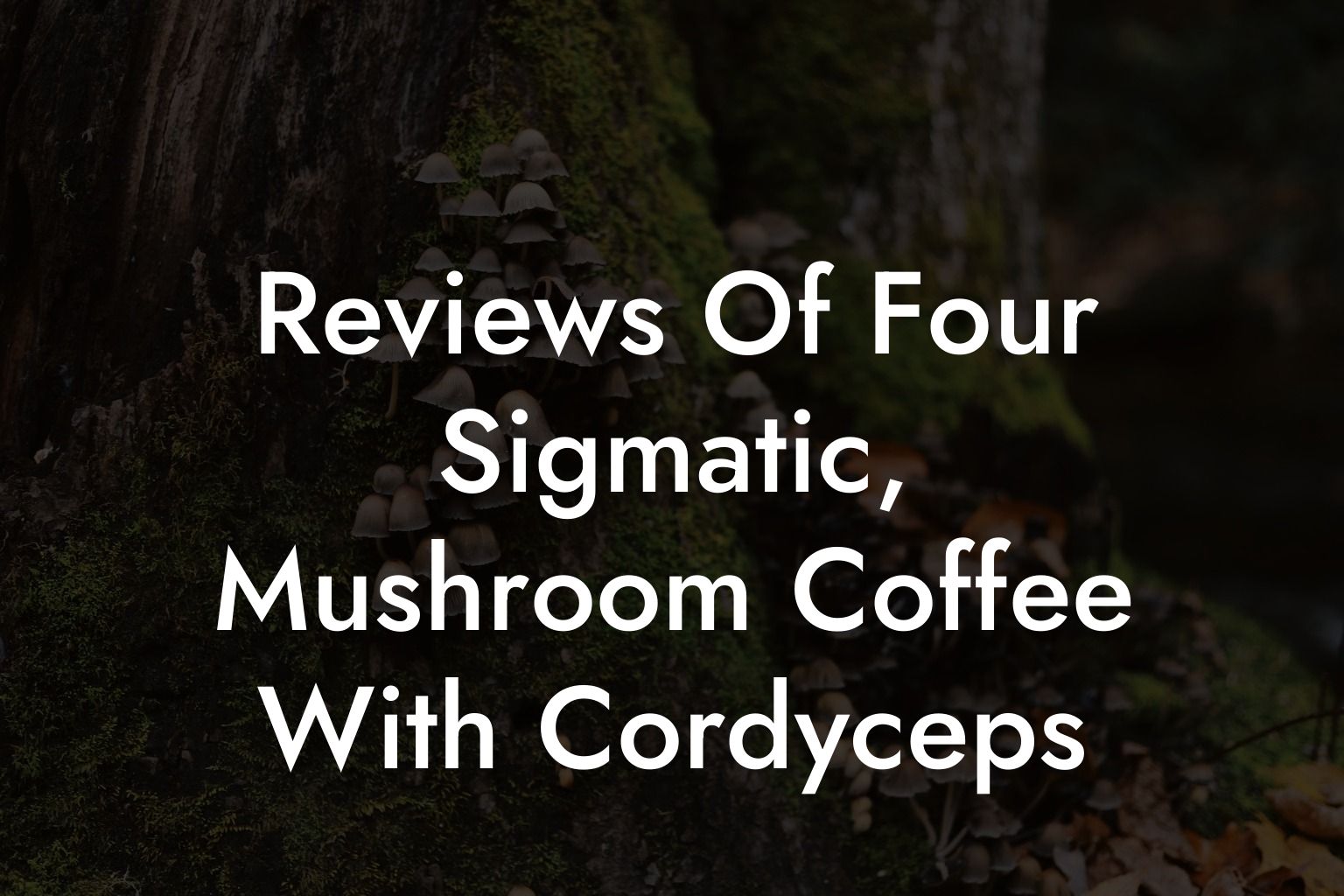 Reviews Of Four Sigmatic, Mushroom Coffee With Cordyceps