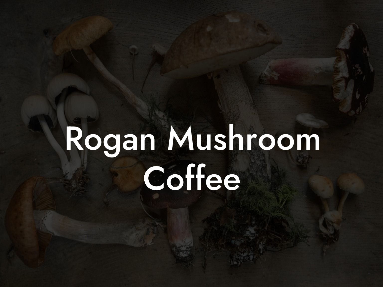 Rogan Mushroom Coffee