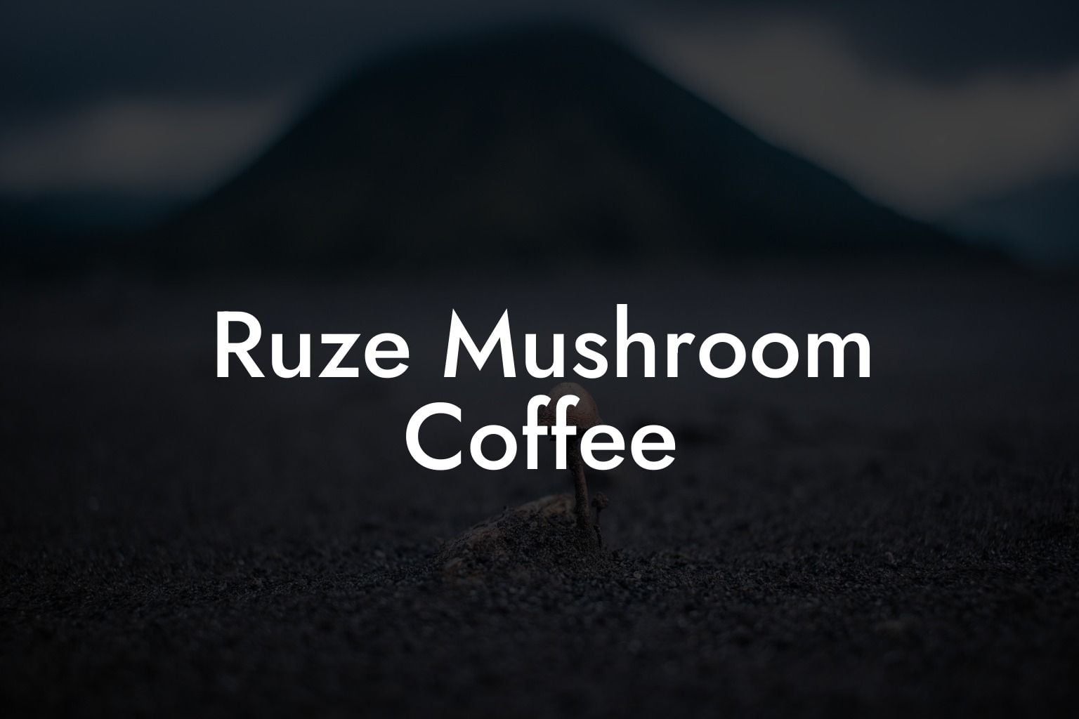Ruze Mushroom Coffee