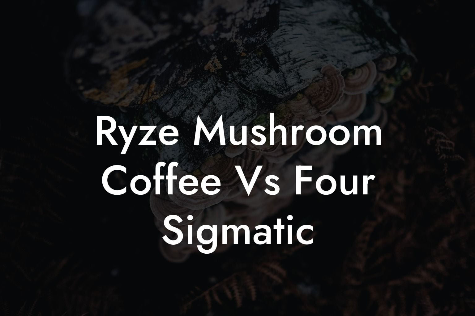 Ryze Mushroom Coffee Vs Four Sigmatic