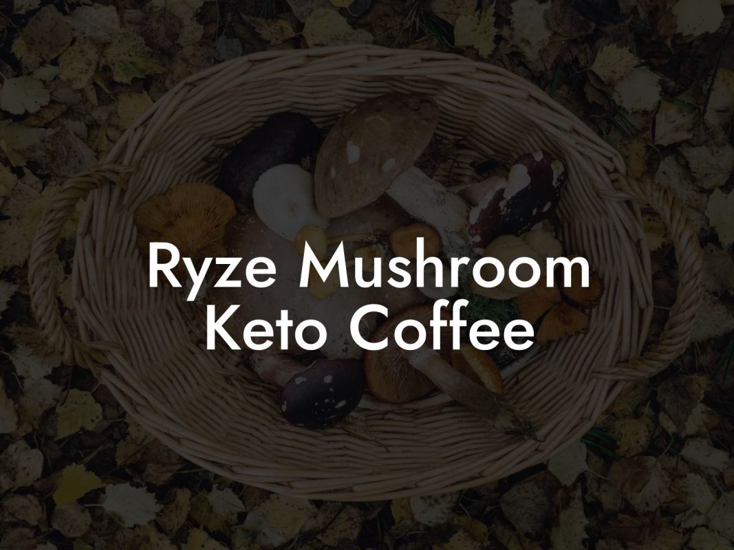 Ryze Mushroom Keto Coffee