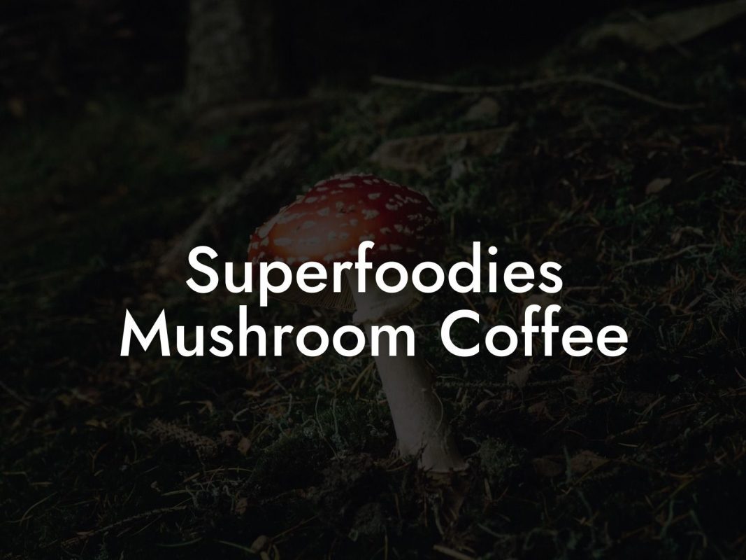 Superfoodies Mushroom Coffee