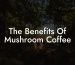 The Benefits Of Mushroom Coffee