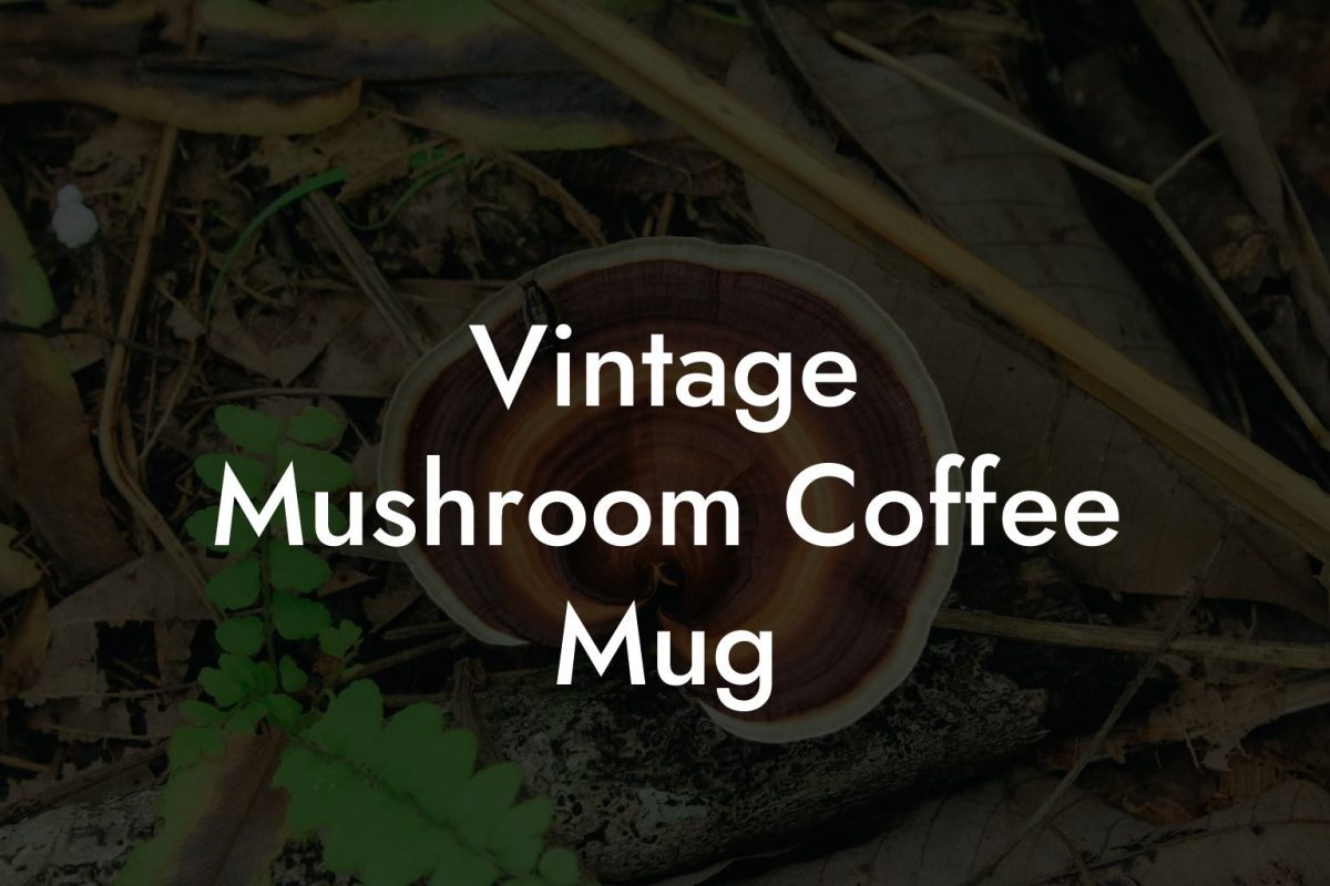 Vintage Mushroom Coffee Mug