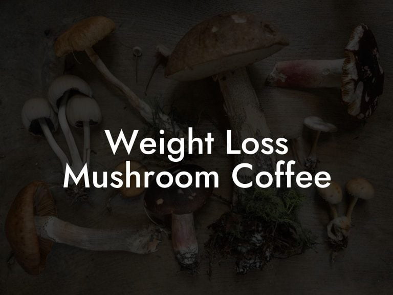Weight Loss Mushroom Coffee - Mr Mushroom