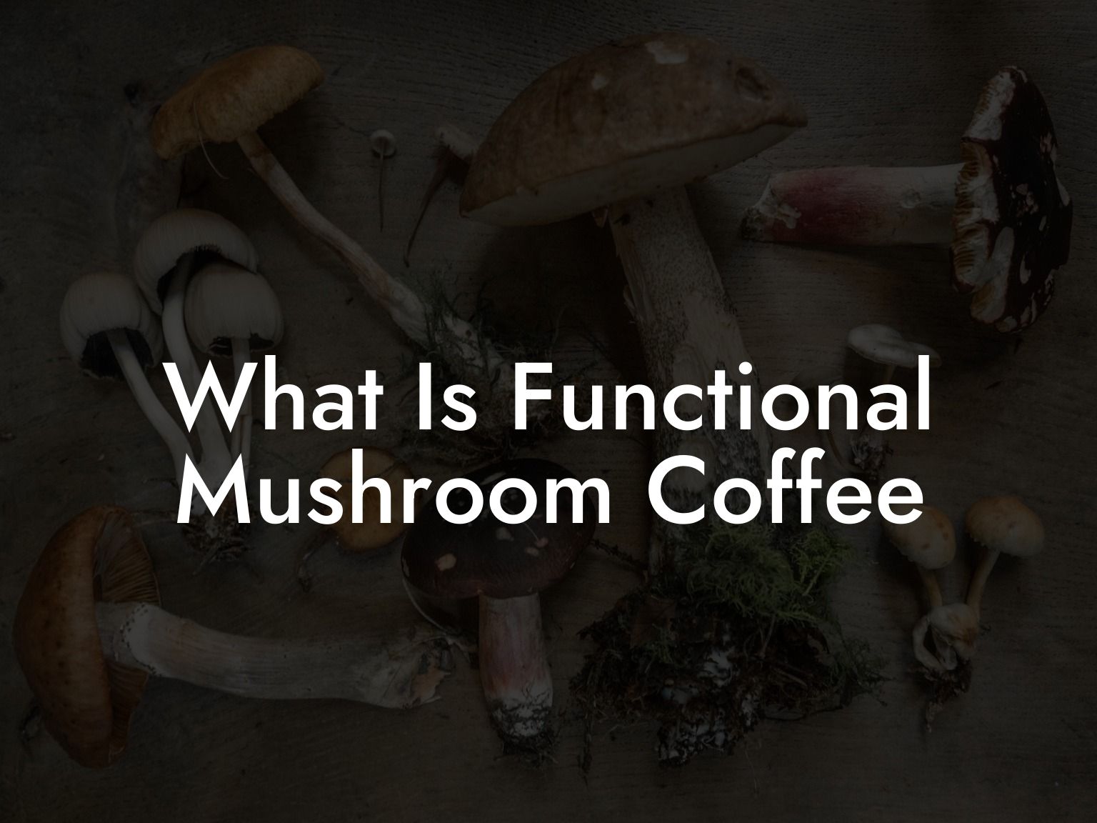 What Is Functional Mushroom Coffee