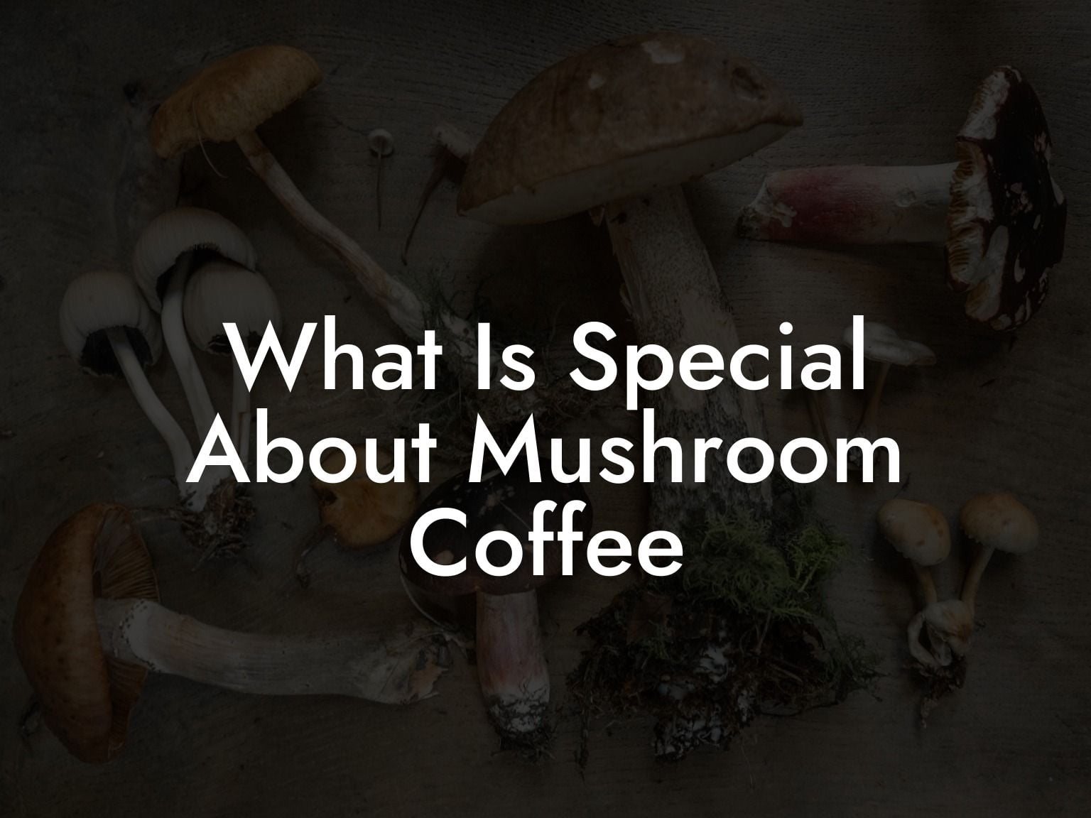 What Is Special About Mushroom Coffee