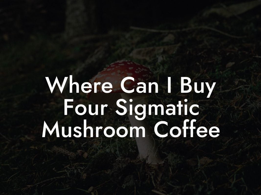 Where Can I Buy Four Sigmatic Mushroom Coffee